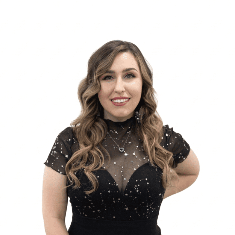 Portrait of Brystal H., a professional stylist at The Fixx Hair Studio, showcasing their expertise and style.